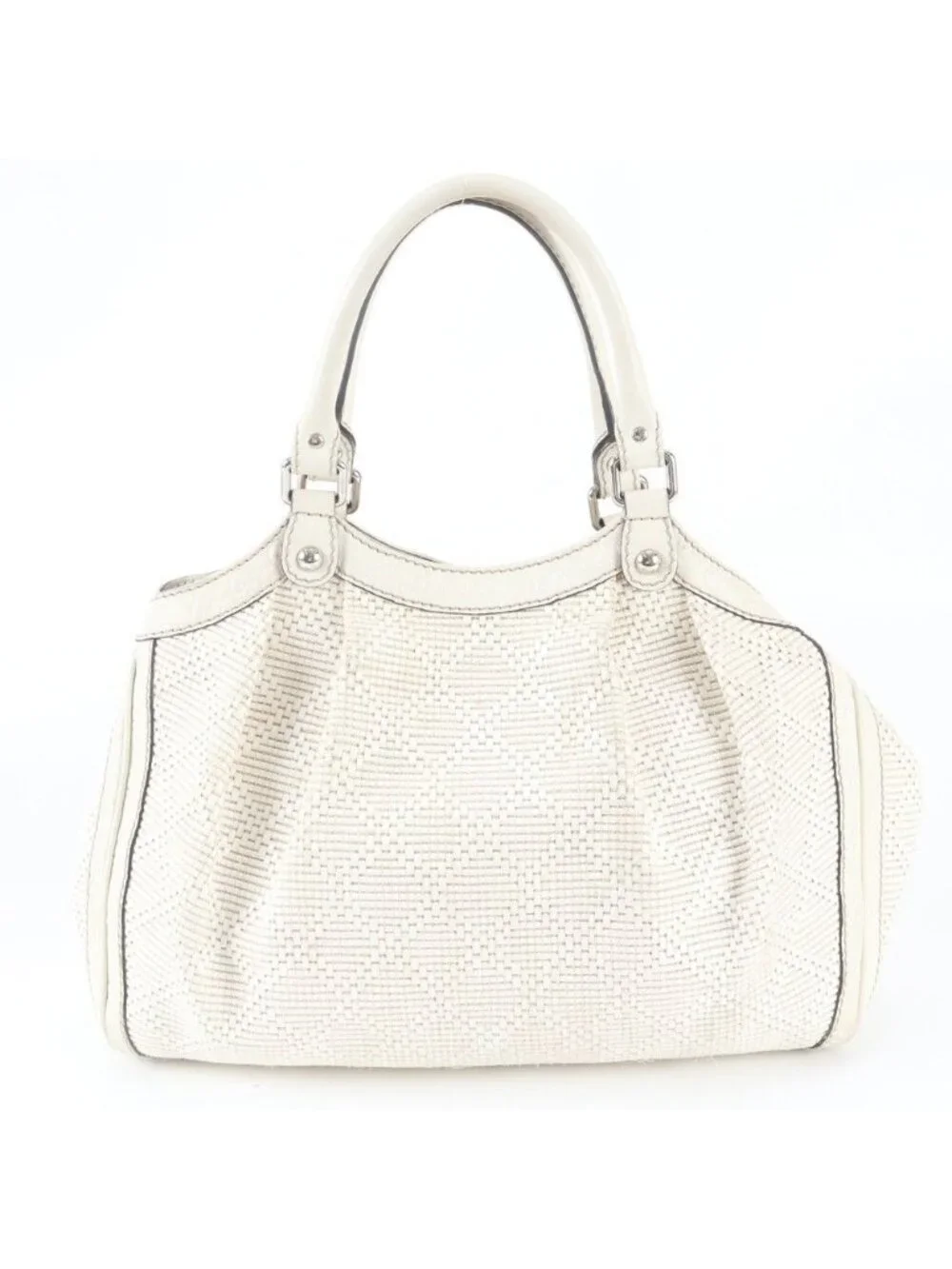 Gucci Diamante Ski Leather Tote Shoulder Hand